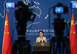 Mao Ning, portavoz del ministerio de Exteriores chino