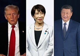 Trump muestra su apoyo a Japón ante China con una llamada a Takaichi