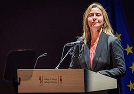 Mogherini, exjefa de la diplomacia de la UE, imputada por fraude y corrupción en contratación pública