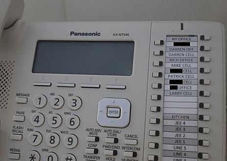 Secondary Image 1 - Consultation with dental chair, telephone with contacts crossed out, blackboard with words, some covered