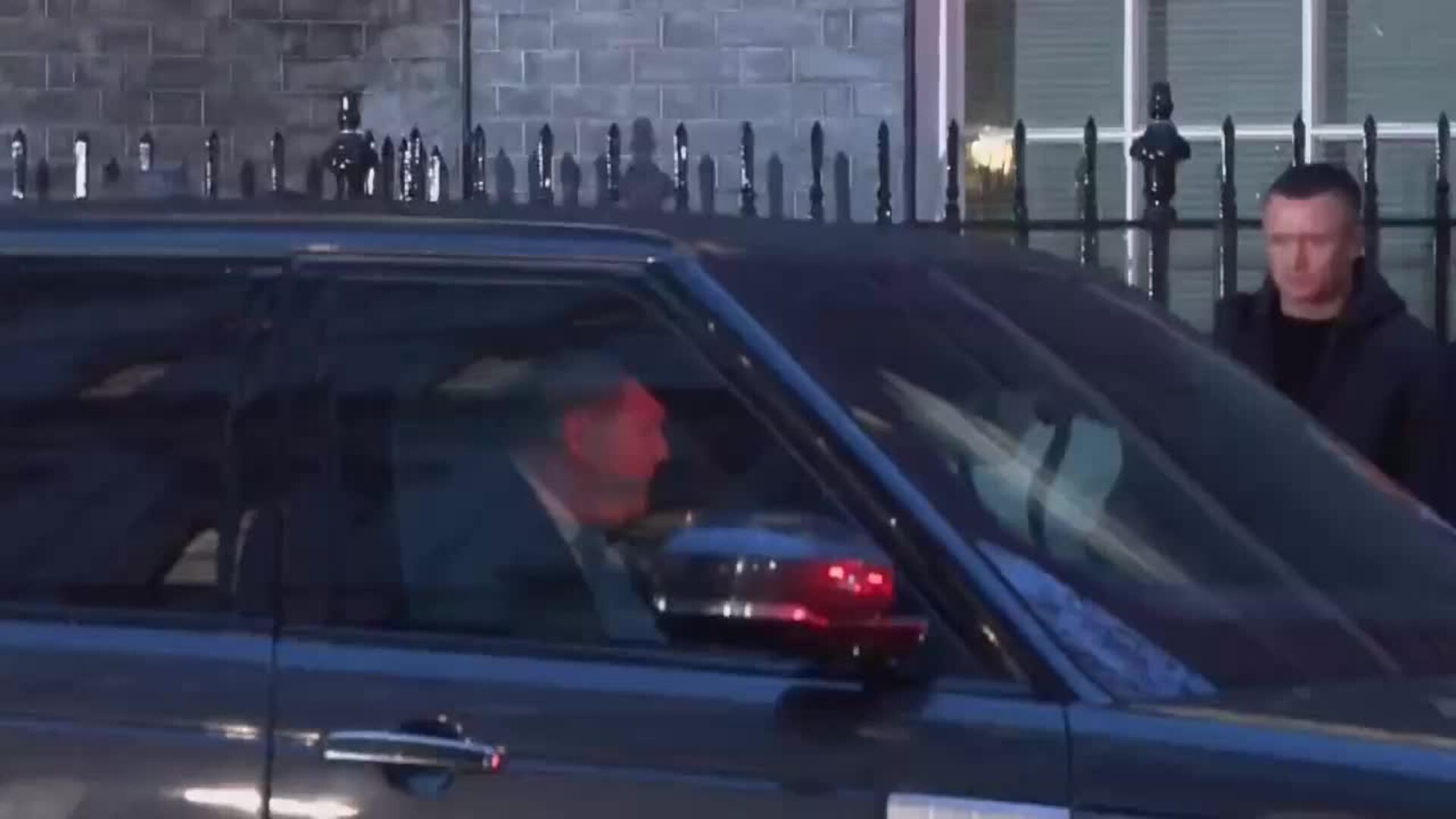 Starmer y Zelenski salen tras la reunión en Londres