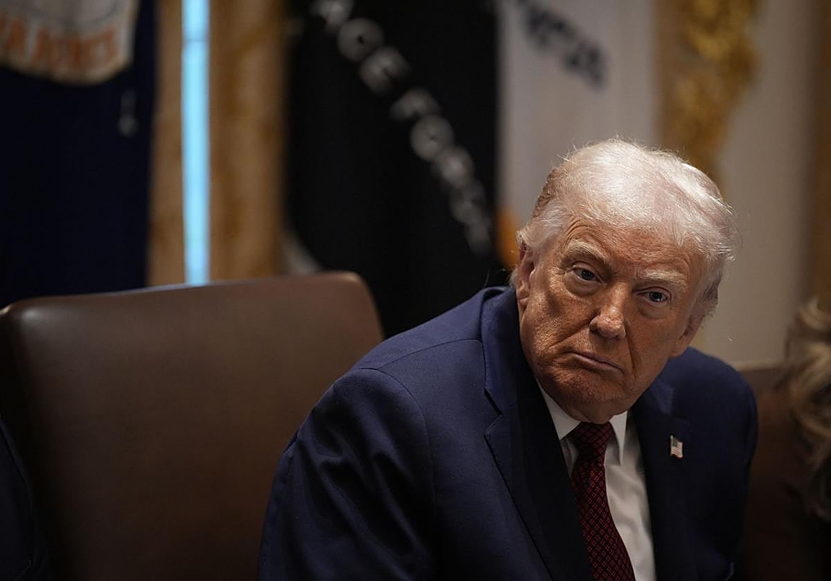 El presidente de Estados Unidos Donald Trump