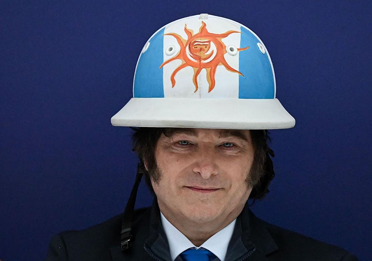 El presidente argentino, Javier Milei