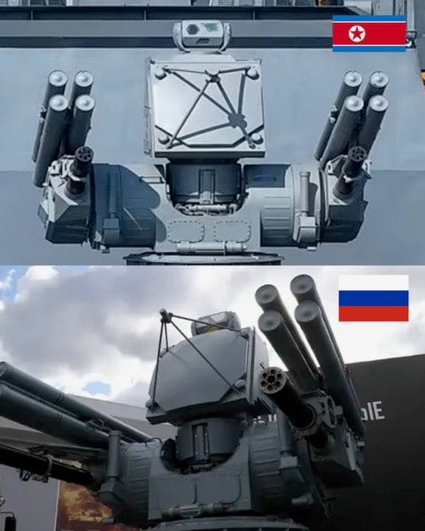 Imagen secundaria 2 - El avión de alerta temprana de Corea del Norte, el IL-76 de Rusia, y los sistemas antiaéreas Pantsir de cada país