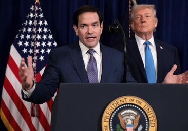 Marco Rubio aprecia a Machado, pero señala que «está fuera de Venezuela» y que hay que actuar «a corto plazo»