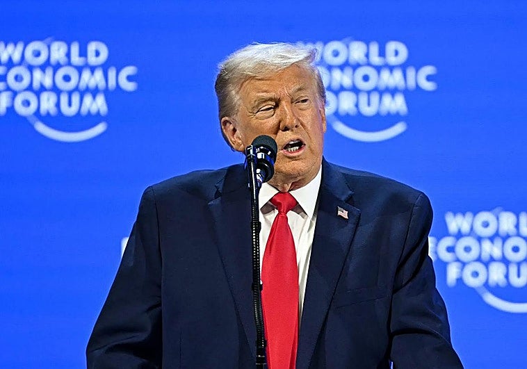 Donald Trump comparece en el Foro Económico Mundial, en directo ...