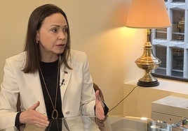 María Corina Machado:  «Lo único que soporta al régimen y a Delcy Rodríguez es la represión»