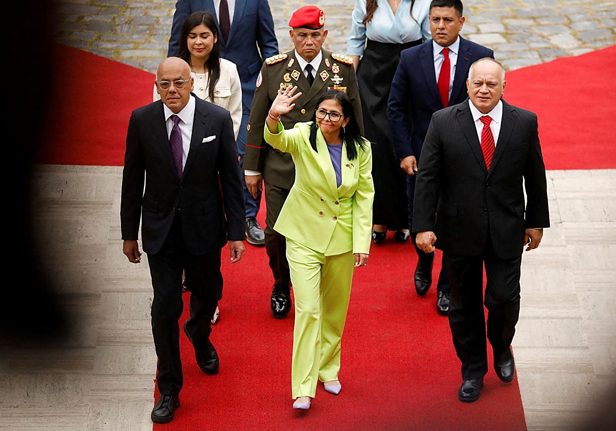 Delcy Rodríguez considera «vergonzoso» que María Corina Machado agradezca  el ataque de EE.UU. contra Venezuela