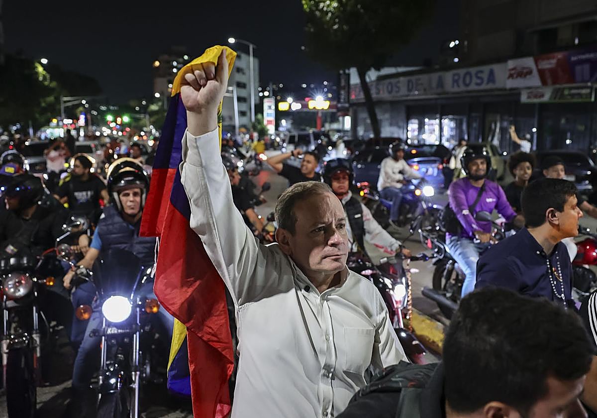 Juan Pablo Guanipa, opositor venezolano excarcelado este domingo