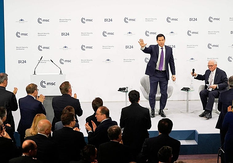 Rubio insta a Europa a liderar junto a EE.UU. la recuperación del «dominio occidental» sin debilidad ni vergüenza por su herencia