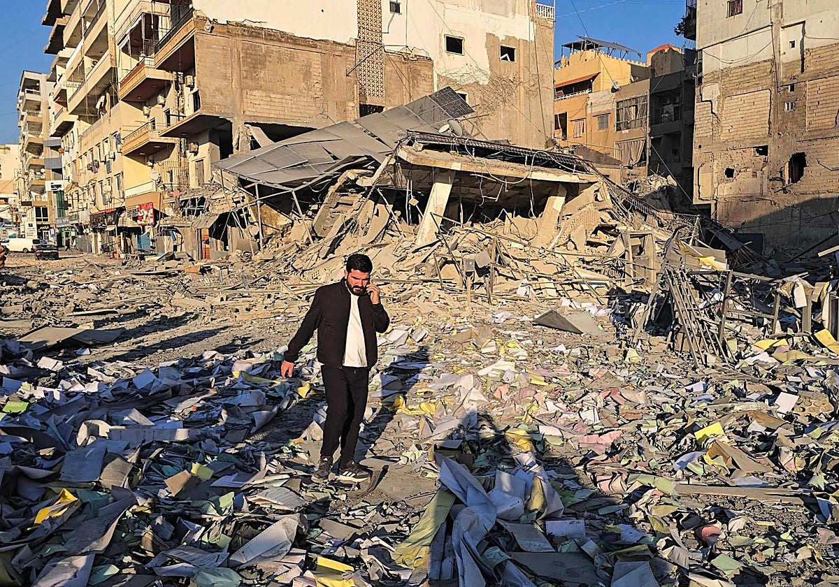 Israel ha destruido las oficinas en Beirut de Al Qard al Hassan, una institución financiera vinculada a Hizbolá.