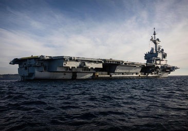 Macron anuncia el envío del portaviones Charles de Gaulle a la franja oriental del Mediterráneo