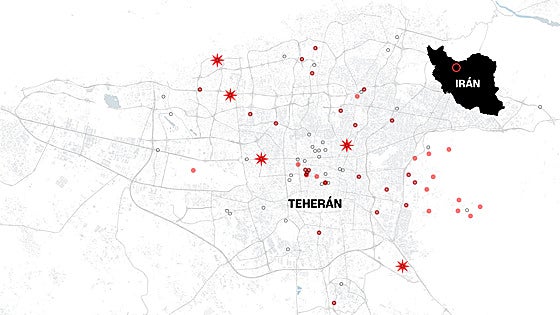 ¿Quién es quién en la guerra contra Irán? Los mapas de la escalada en Oriente Próximo