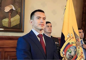 Noboa desmiente a Petro sobre el supuesto bombardeo en la frontera con Colombia