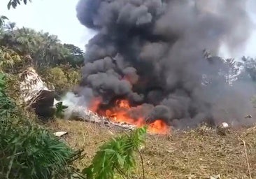 Al menos 66 muertos y 57 heridos en el accidente de un avión de la Fuerza Aérea colombiana