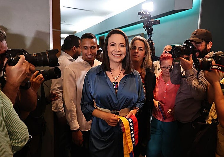 Los escuderos de Corina Machado: habla su círculo más cercano