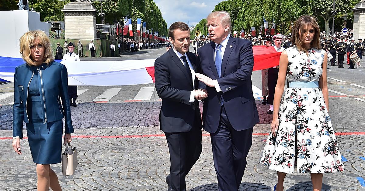 Macron responde a las burlas de Trump de que se deja maltratar por su mujer: «No está a la altura»