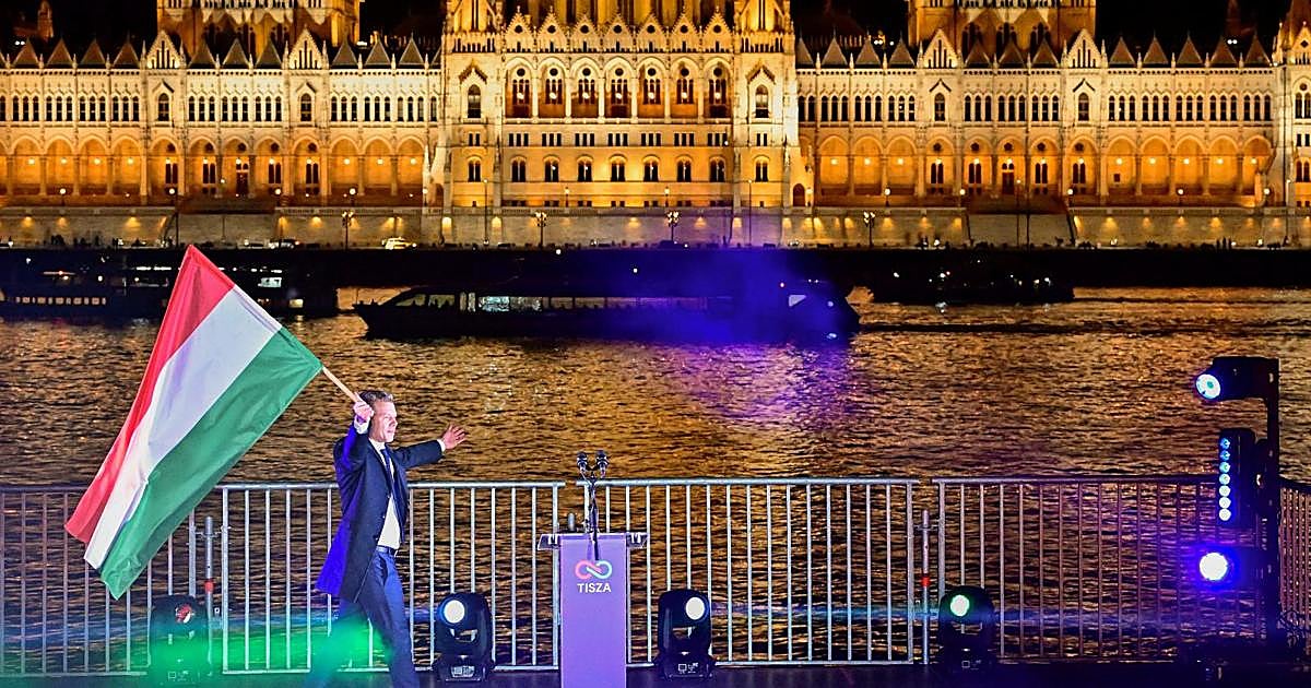 Euforia en Bruselas por la victoria de Magyar en las elecciones de Hungría