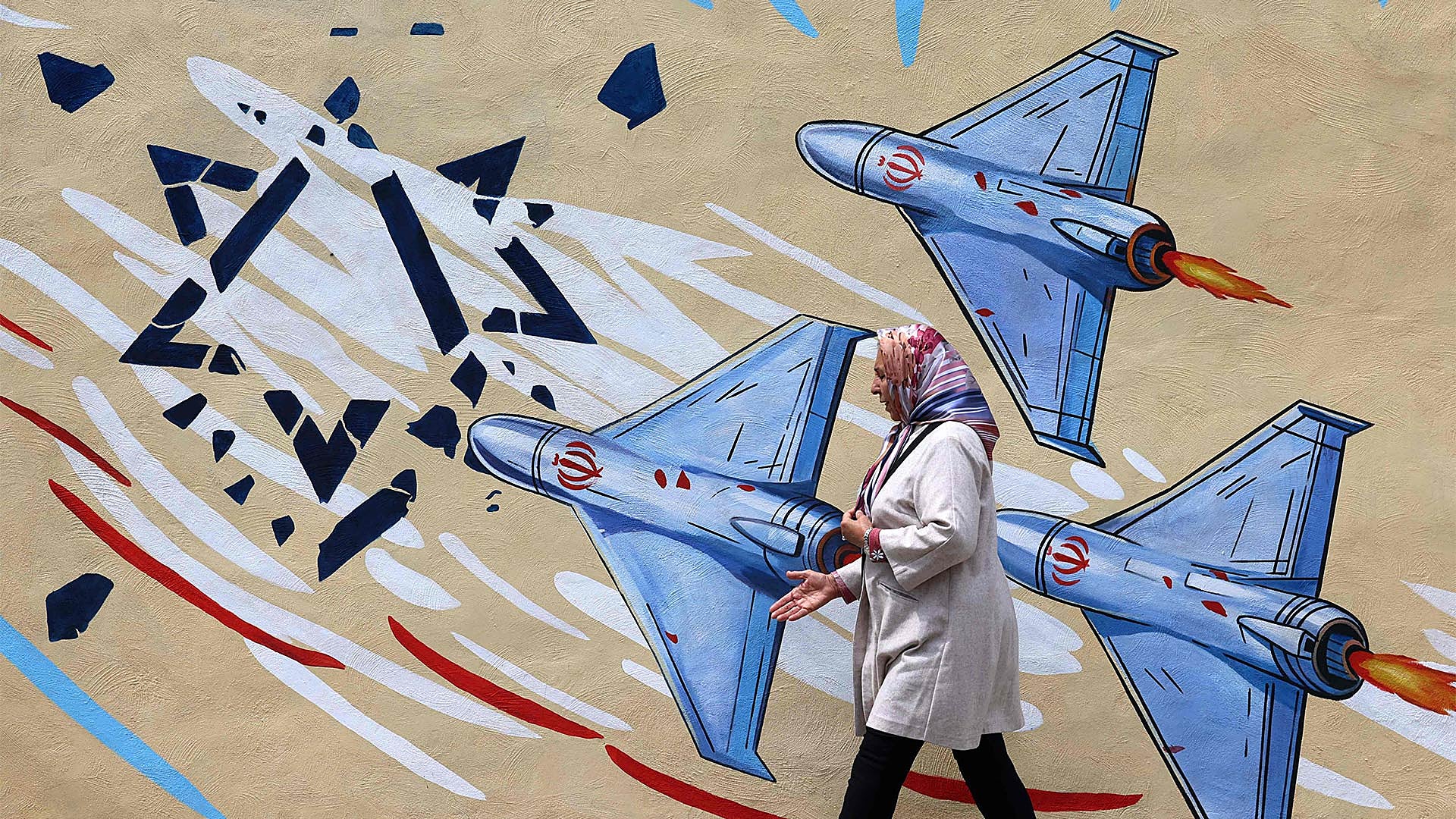 Lego, IA y murales: La propaganda de Irán contra Trump