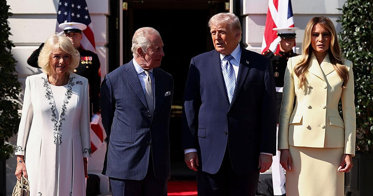Carlos III debuta como rey en la Casa Blanca en el 250 aniversario de la independencia de EE.UU.