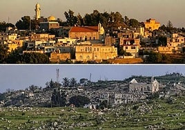 El Ejército israelí arrasa un convento y una escuela católica en el Líbano