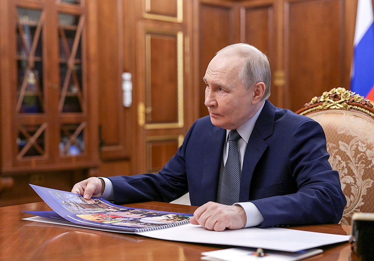 El presidente ruso, Vladímir Putin.