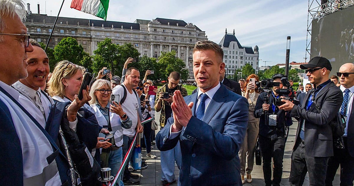 Magyar, a su llegada al Parlamento para su toma de posesión: «Dios bendiga a todos los húngaros»