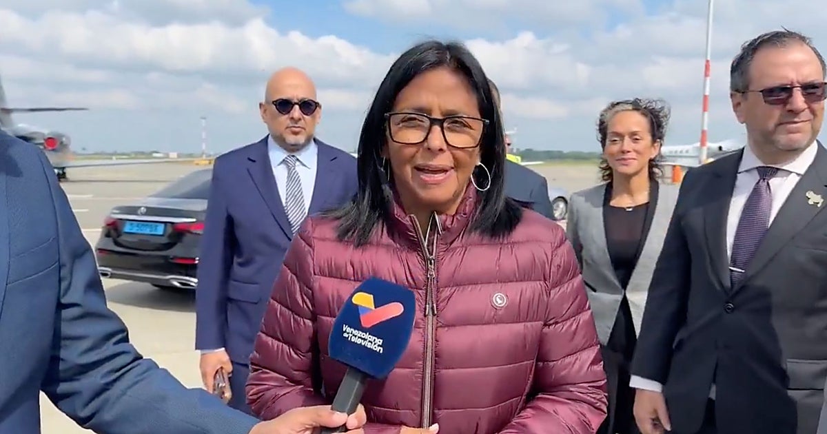 Delcy Rodríguez llega a los Países Bajos pese a las sanciones de la UE