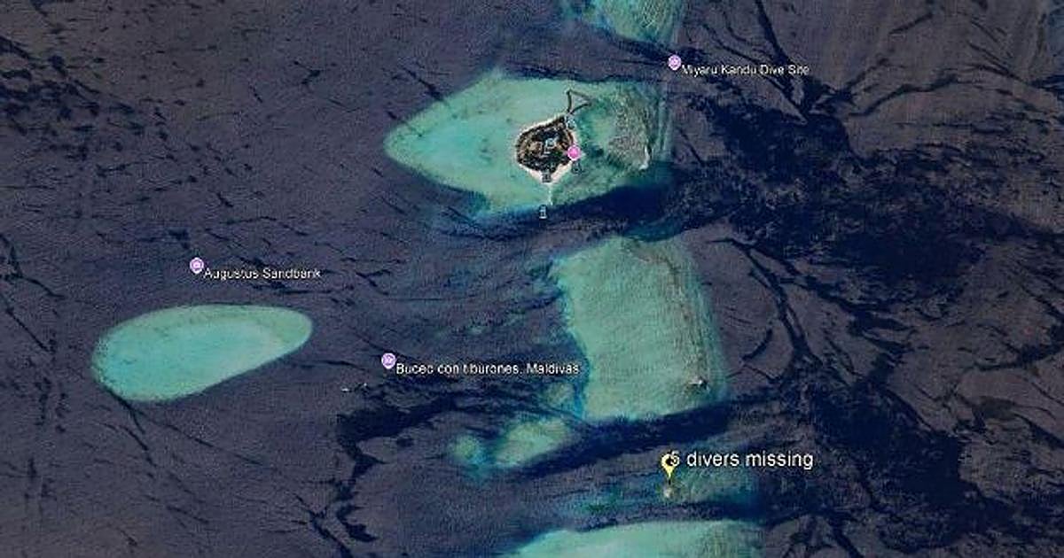 Mueren cinco italianos en un accidente de buceo en Maldivas