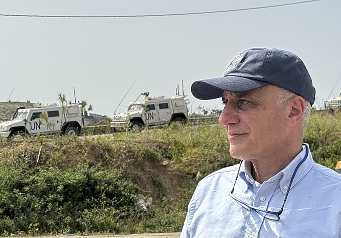 Fouad Abou Nader, presidente de la ONG Nawraj.