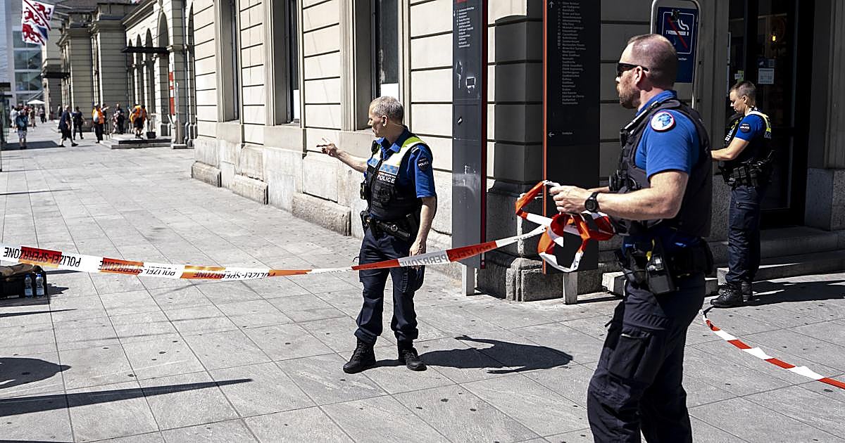 Detenido un hombre en Suiza tras apuñalar a tres personas en una estación al grito de 'Allahu Akbar'