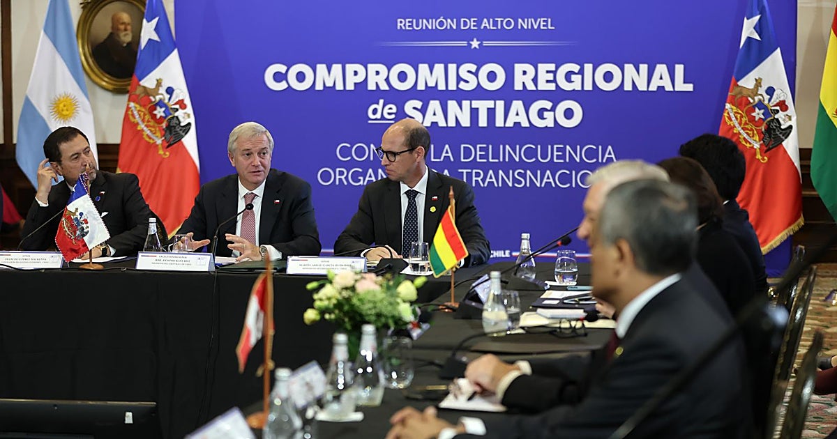 Chile, Argentina, Perú, Bolivia y Ecuador se unen para luchar contra el crimen organizado transnacional