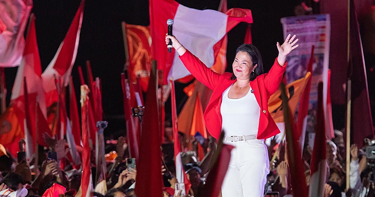 Keiko Sofía Fujimori busca por cuarta vez ser presidenta de Perú