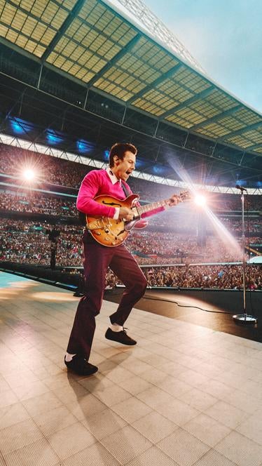 Harry Styles en el primer concierto en Wembley