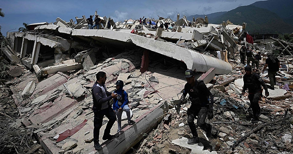 La búsqueda de los desaparecidos en Venezuela: «No están fuera, lo más probable es que sigan aún en el edificio»