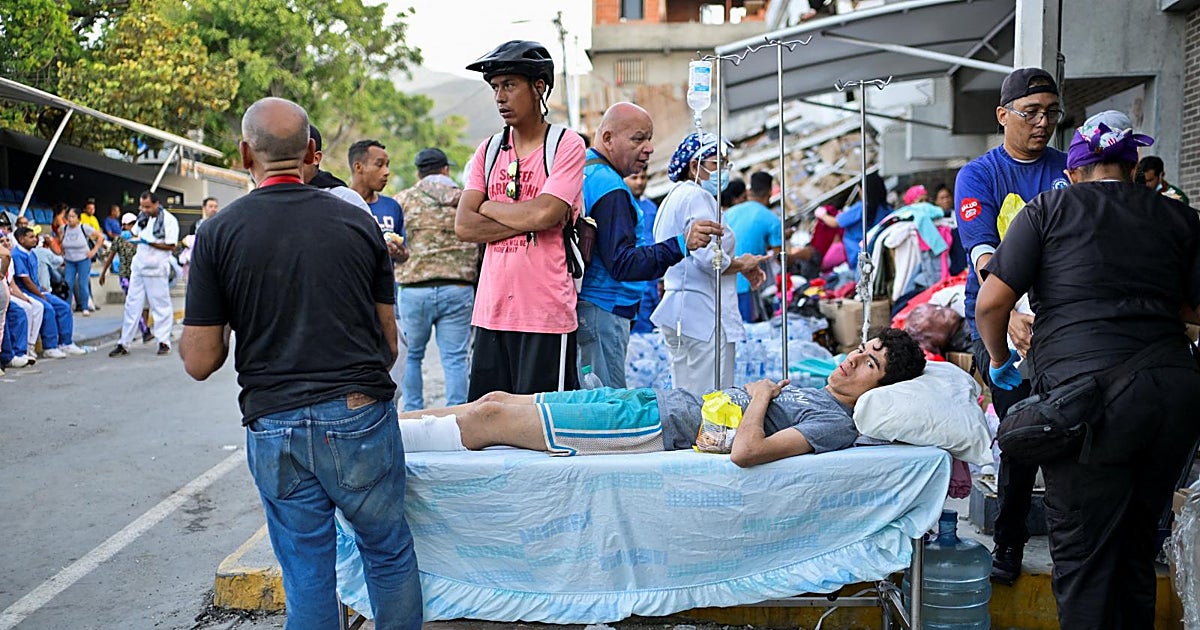 Venezuela'daki depremzedeler, yetersiz sağlık sistemiyle mücadele ediyor