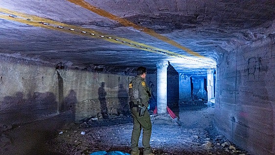 Las mafias de México intentan sortear con túneles el blindaje de la frontera de Trump