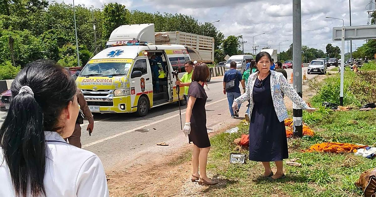 Wiwat Laonoi, la enfermera tailandesa que se saltó el tabú budista para atender a unos monjes tras un accidente mortal