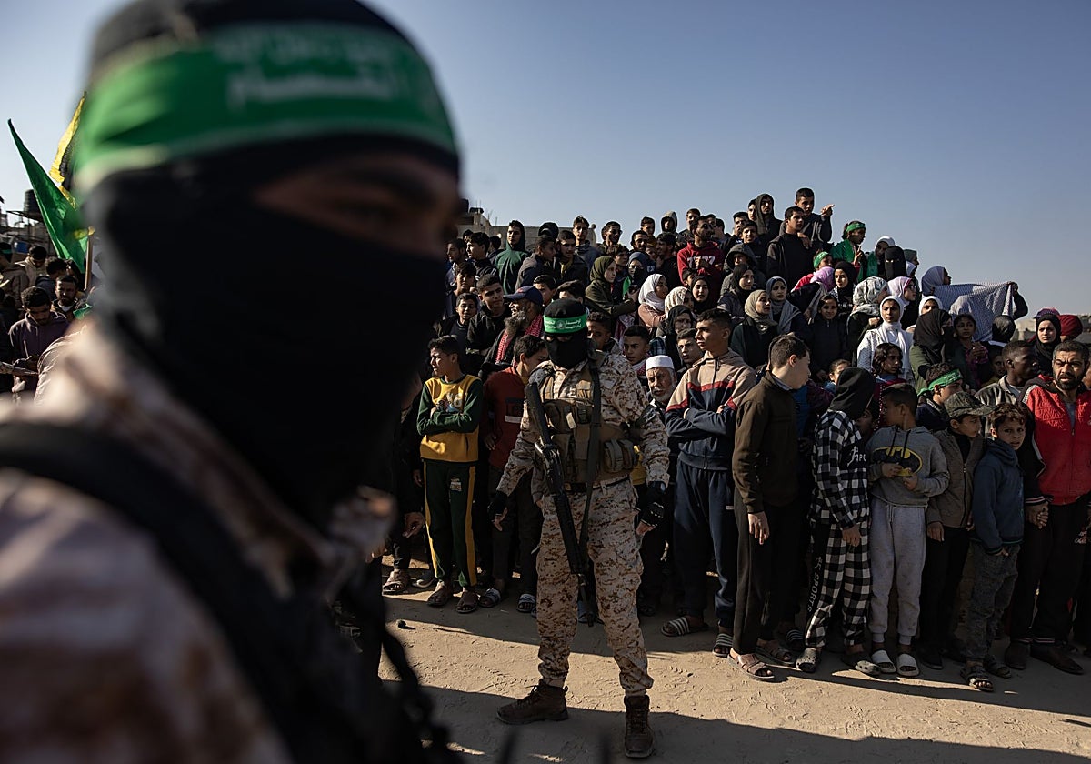 Los miembros del grupo terrorista Hamás siguen controlando parte de Gaza.