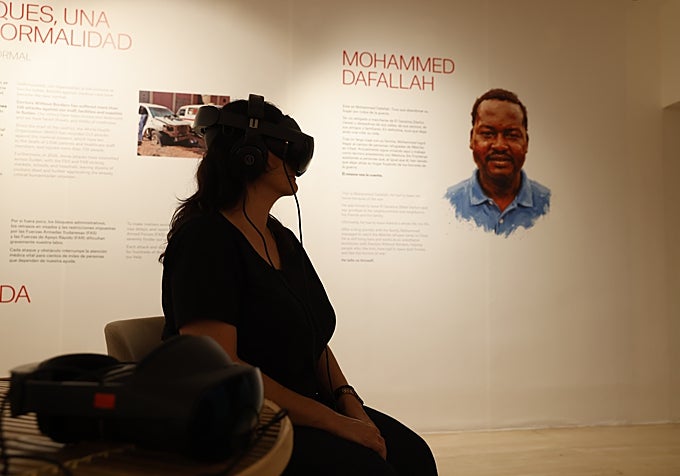 La exposición de Médicos Sin Fronteras Esperanza a la fuerza se puede visitar en el Museo Nacional Thyssen-Bornemisza del 1 al 15 de julio.