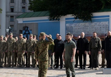 Aumentan las protestas en Ucrania contra el reclutamiento para ir a la guerra con Rusia