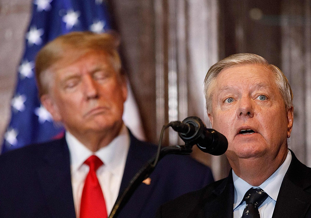 Muere Lindsey Graham, el halcón republicano que llevó a Donald Trump hacia la línea dura