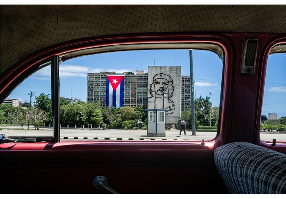 Vista general de la plaza de la Revolución en La Habana.