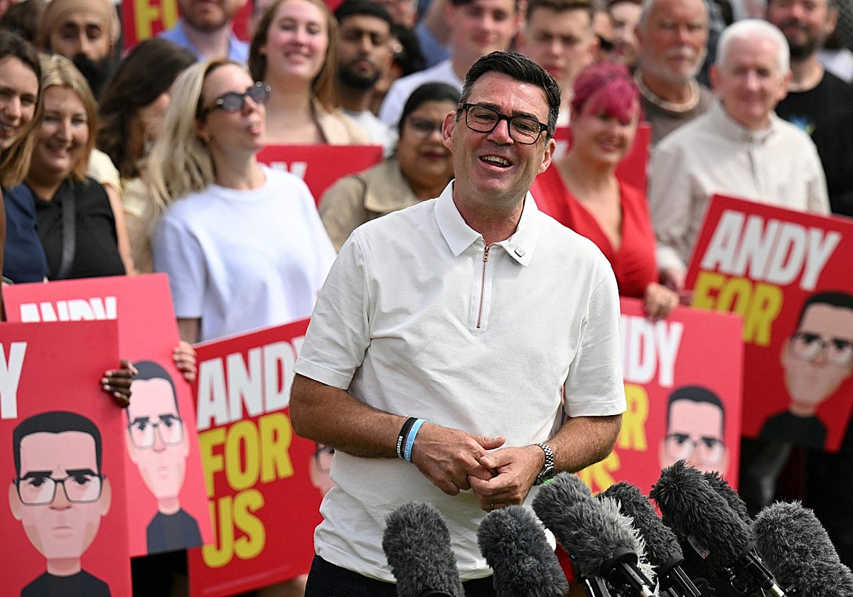 El Partido Laborista oficializa a Burnham como nuevo líder para sustituir al primer ministro Starmer