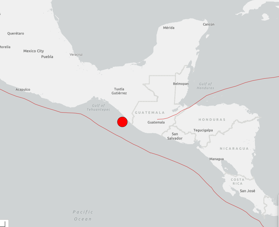 Meksika ve Guatemala'da 7,3 Büyüklüğündeki Depremin Ardından Tsunami Uyarısı