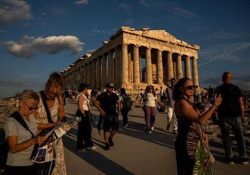 Apuñalados dos turistas a la entrada de la Acrópolis de Grecia