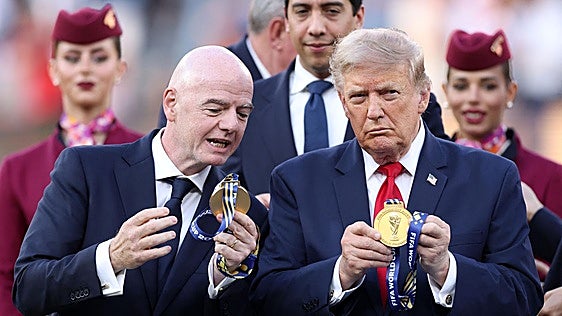 Trump sopesa proponer a Infantino como secretario general de la ONU, según el 'New York Post'