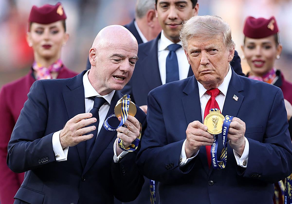 Trump sopesa proponer a Infantino como secretario general de la ONU, según el 'New York Post'