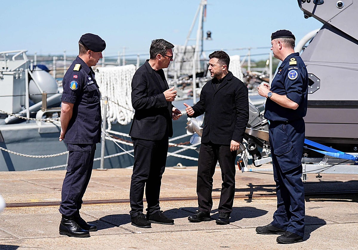 Burnham cederá a Zelenski su tecnología militar para combatir a Rusia