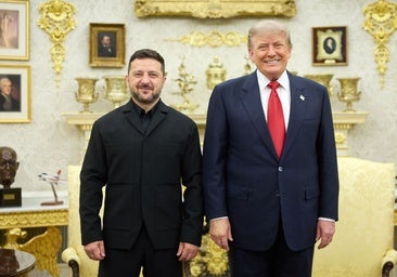 Zelenski urge a Trump a redoblar la presión para terminar la guerra